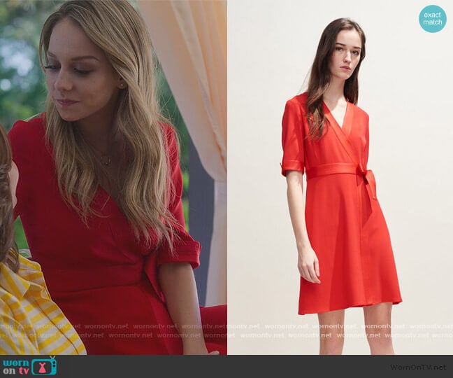Claudie Pielot Rosilea Dress worn by Carla Roson Caleruega (Ester Exposito) on Elite