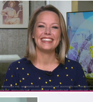 Dylan’s star print sweater on Today