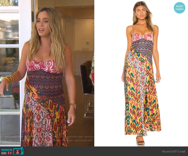 Free People Holiday Hero Dress worn by Teddi Mellencamp Arroyave on The Real Housewives of Beverly Hills