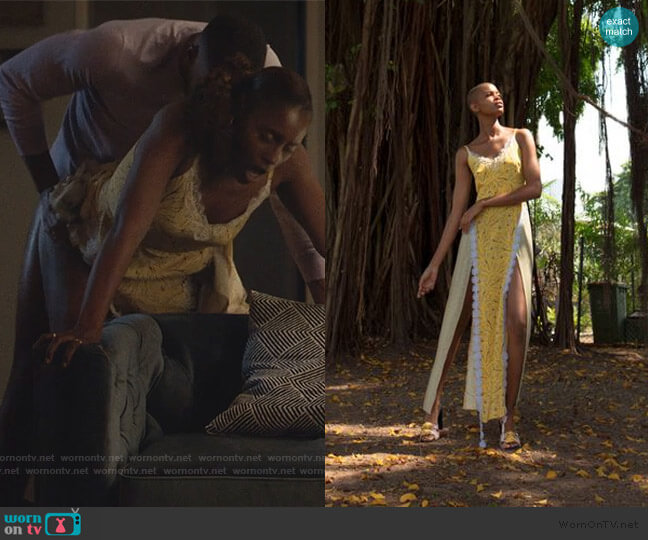 Lisa Folawiyo 2019 S/S Collection worn by Issa Dee (Issa Rae) on Insecure