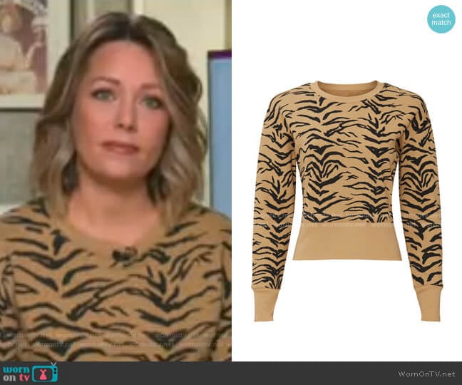 Madewell Joy Sweater worn by Dylan Dreyer on Today