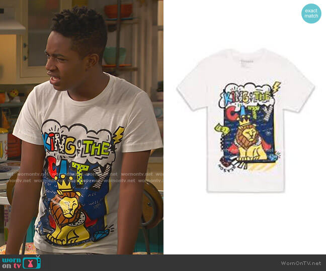 2 Strong King of the City Lion Tee