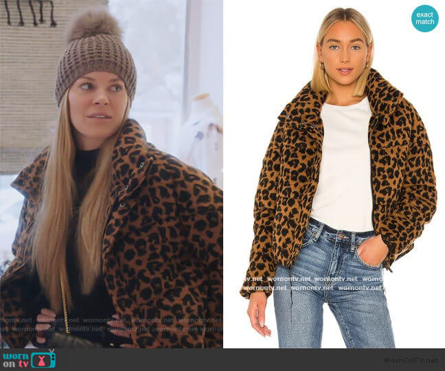 Apparis Paula Puffer Jacket worn by Leah McSweeney on The Real Housewives of New York City