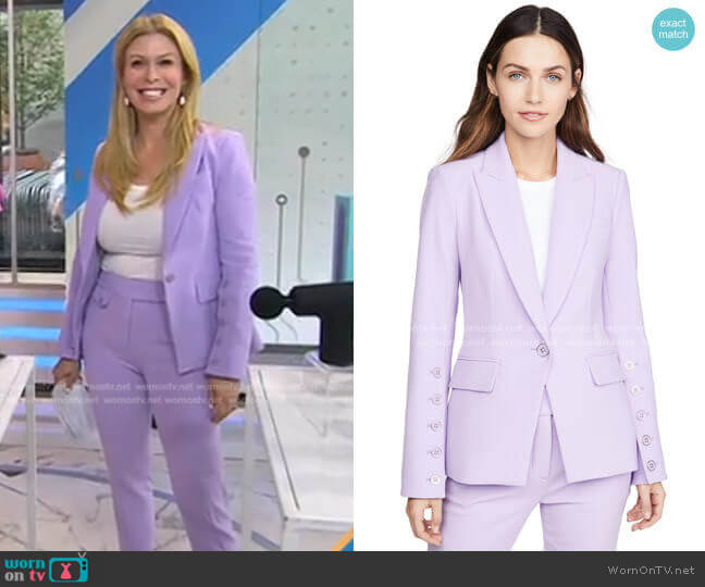 Veronica Beard Fogg Dickey Jacket worn by Jill Martin on Today