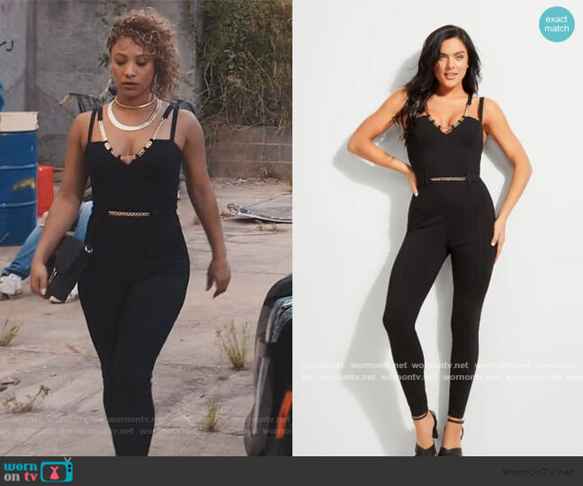 Guess Vika Chain Detail Jumpsuit