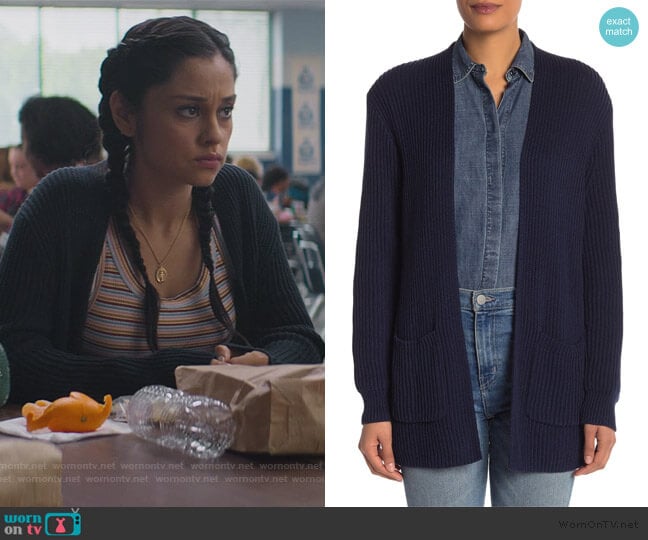 Madewell Nolan Cardigan worn by Yolanda Montez (Yvette Monreal) on Stargirl