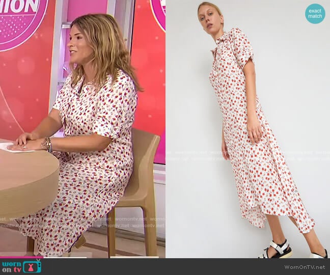 No.6 Brixton Shirt Dress worn by Jenna Bush Hager on Today