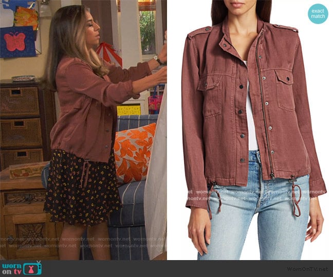 Rails Collins Jacket worn by Jo (Christina Vidal Mitchell) on United We Fall