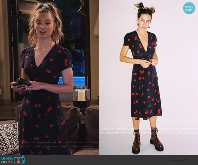 Realisation The Teale Dress worn by Brooke Bishop (Bella Podaras) on The Expanding Universe of Ashley Garcia