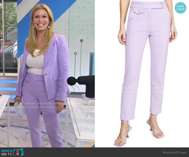 Veronica Beard Renzo Pants worn by Jill Martin on Today