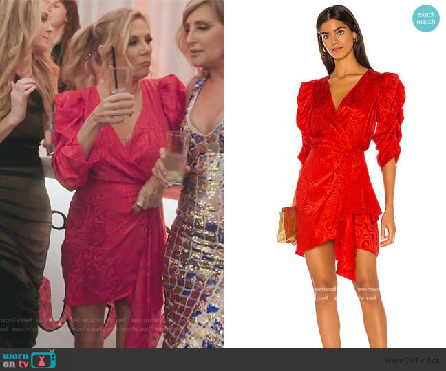 Ronny Kobo Amara Dress worn by Ramona Singer on The Real Housewives of New York City
