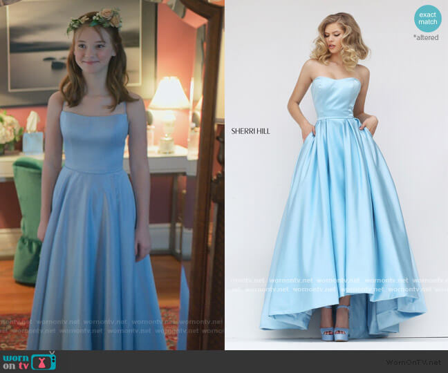 Sherri Hill 50226 Prom Dress worn by Kristy Thomas (Sophie Grace) on The Baby-Sitters Club