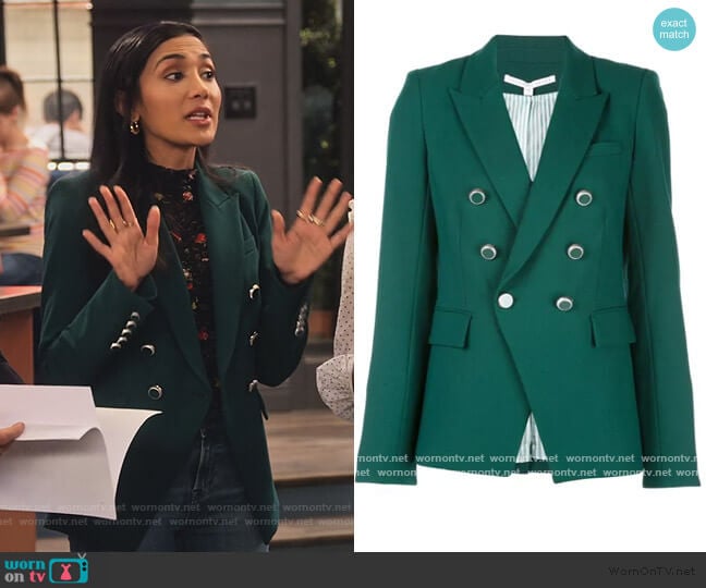 Veronica Beard Miller Dickey double-breasted Jacket
