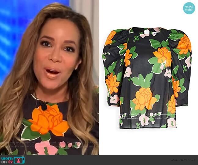 Whit Clare Top worn by Sunny Hostin on The View