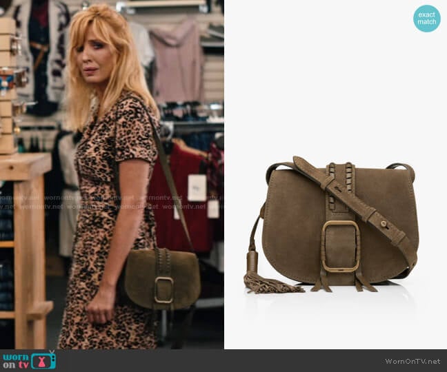 ba&sh Teddy Bag worn by Beth Dutton (Kelly Reilly) on Yellowstone