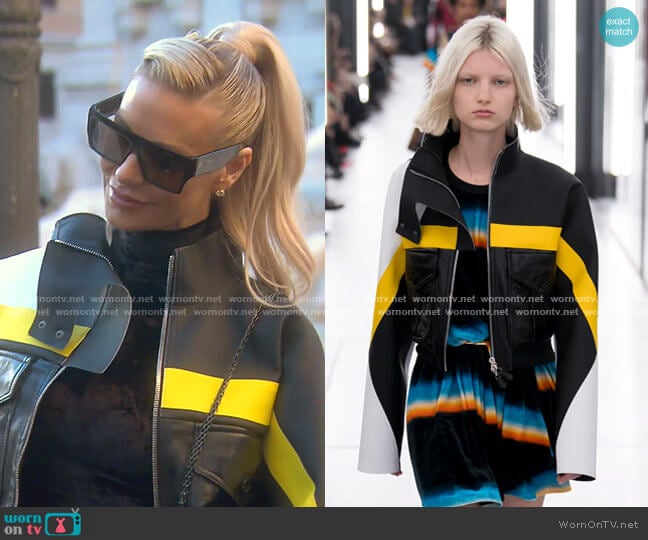 Louis Vuitton Spring 2019 Collection worn by Dorit Kemsley on The Real Housewives of Beverly Hills