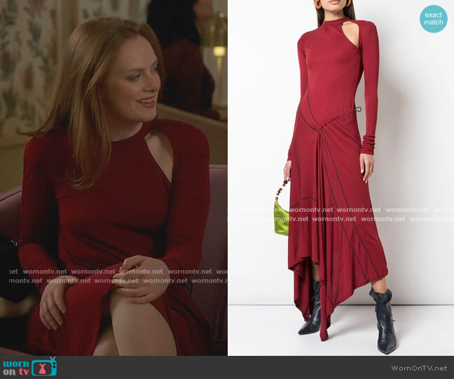 Monse Deconstructed Cycling Dress