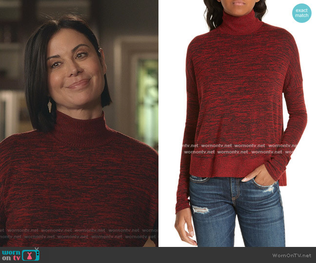Rag & Bone Bowery Knit Turtleneck worn by Cassandra Nightingale (Catherine Bell) on Good Witch