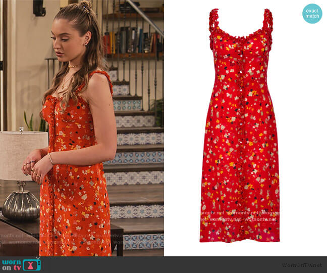 Realisation The Juliet Dress worn by Brooke Bishop (Bella Podaras) on The Expanding Universe of Ashley Garcia