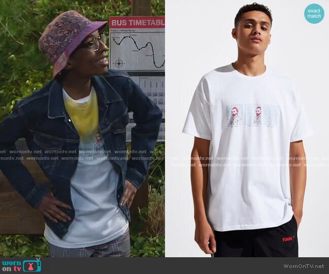 Altru Apparel Van Gone Tee worn by Noah Lambert (Israel Johnson) on Bunkd
