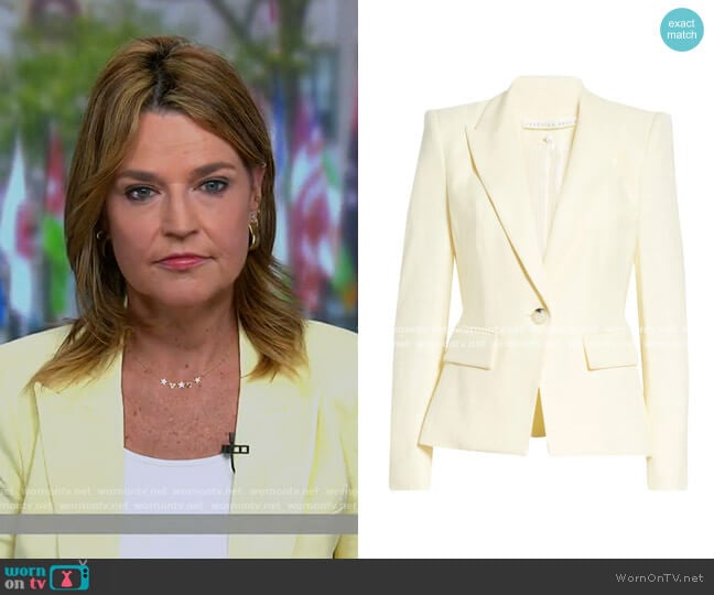 Veronica Beard Danielle Dickey Jacket worn by Savannah Guthrie on Today