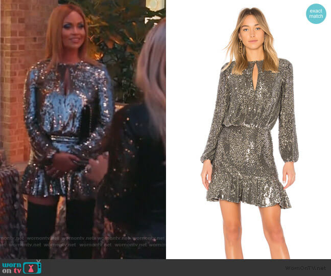 Alexis Tamera Dress worn by Gizelle Bryant on The Real Housewives of Potomac