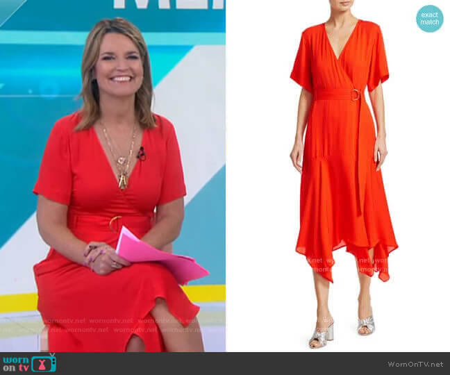 A.L.C. Claire Dress worn by Savannah Guthrie on Today