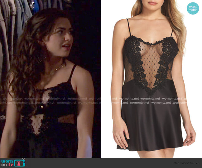 Flora Nikrooz Showstopper Chemise worn by Ciara Brady (Victoria Konefal) on Days of our Lives