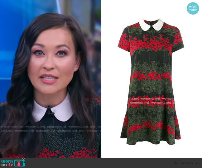 RED Valentino Floral Print Dress