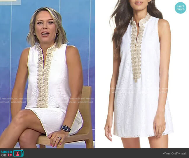 Lilly Pulitzer Jane Dress worn by Dylan Dreyer on Today