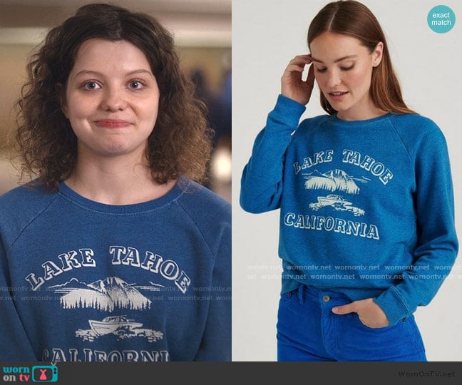 Lucky Brand Lake Tahoe Crew Pullover