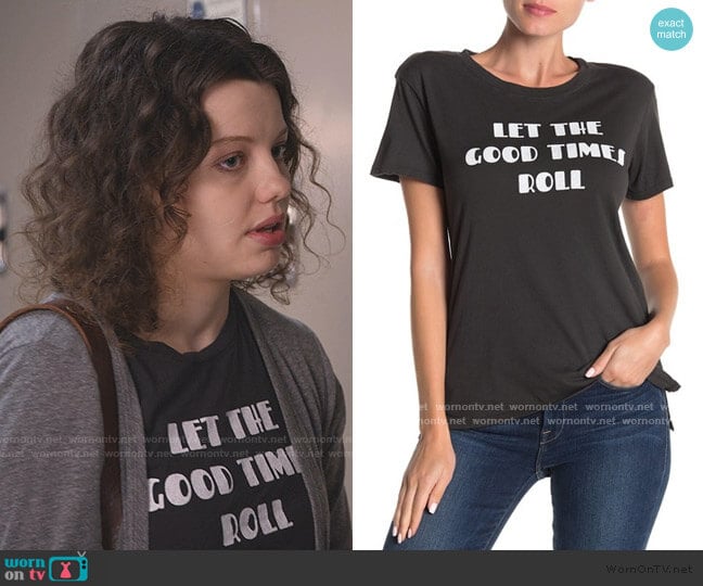 PST by Project Social T Let The Good Times Roll Graphic Print T-Shirt