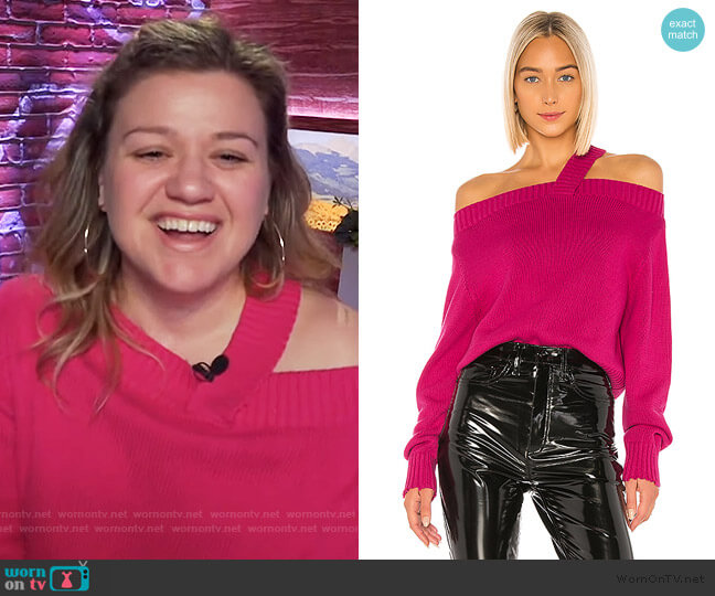 RtA Beckett Sweater worn by Kelly Clarkson on The Kelly Clarkson Show