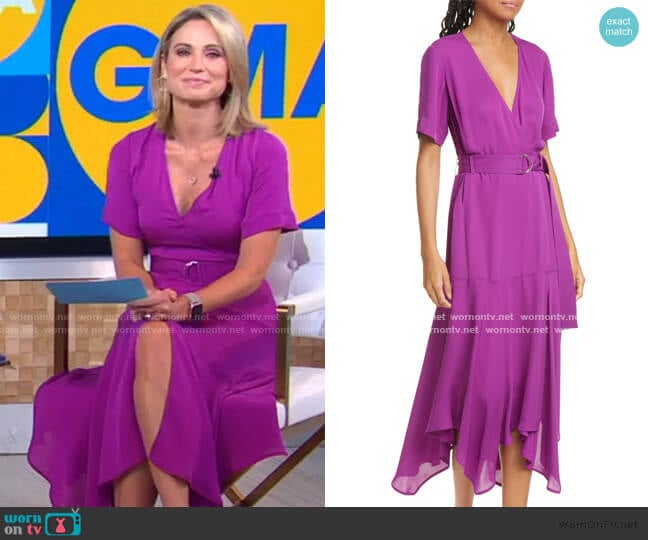 A.L.C. Claire Dress worn by Amy Robach on Good Morning America