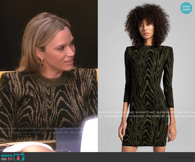 A.L.C. Ziggy Dress worn by Teddi Mellencamp Arroyave on The Real Housewives of Beverly Hills