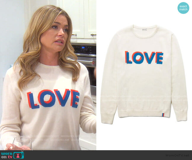 Kule The Love Sweater worn by Denise Richards on The Real Housewives of Beverly Hills