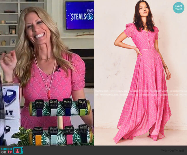 LoveShackFancy Coralie Dress worn by Jill Martin on Today