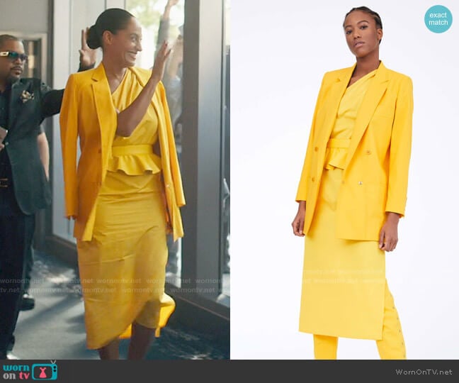 Max Mara Zigrino Dress worn by Grace Davis (Tracee Ellis Ross) on The High Note