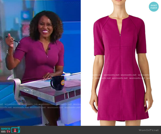 Trina Turk Kane Dress worn by Janai Norman on Good Morning America