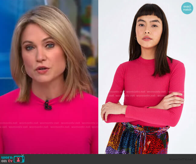 Farm Rio Bodysuit worn by Amy Robach on Good Morning America