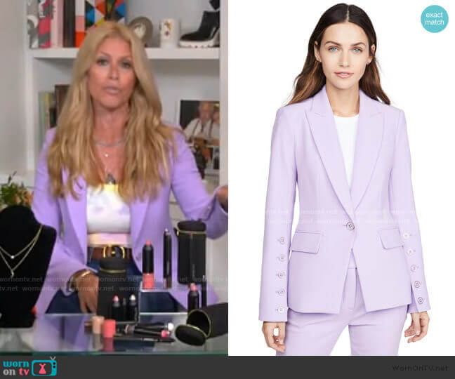 Veronica Beard Fogg Dickey Jacket worn by Jill Martin on Today