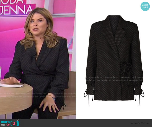 Hofmann Copenhagen Saskia Blazer worn by Jenna Bush Hager on Today