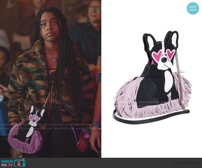 Kate Spade Francois Crossbody Bag worn by Flynn (Jadah Marie) on Julie and the Phantoms