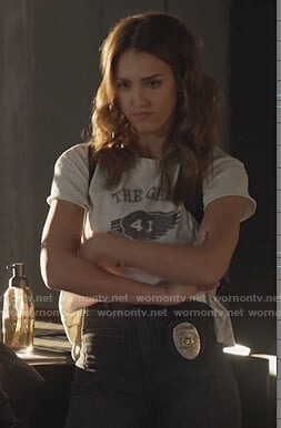 Nancy’s The Great 41 print tee on LA’s Finest