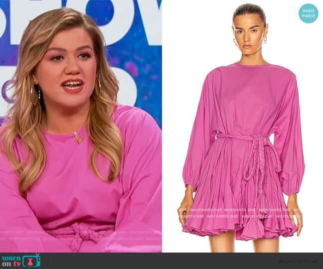 Rhode Ella Dress worn by Kelly Clarkson on The Kelly Clarkson Show