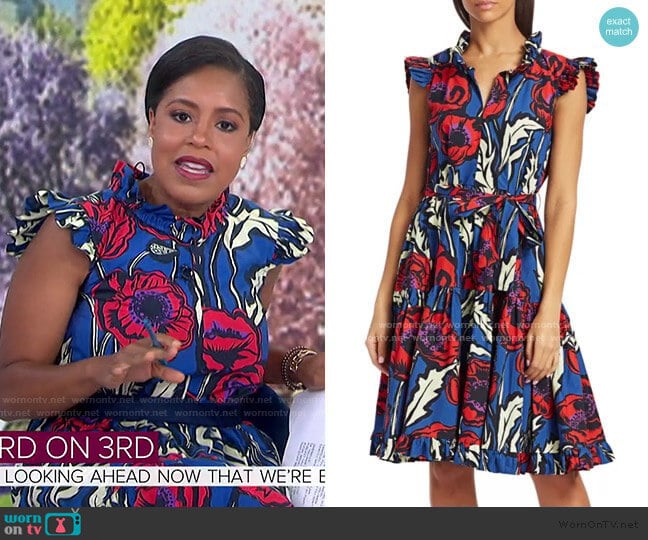 La DoubleJ Short And Sassy Dress worn by Sheinelle Jones on Today