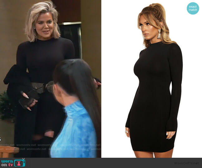 Naked Wardrobe The NW Mini worn by Khloe Kardashian on Keeping Up with the Kardashians
