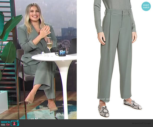 Vince Wide Leg Trousers worn by Carissa Loethen Culiner on E! News