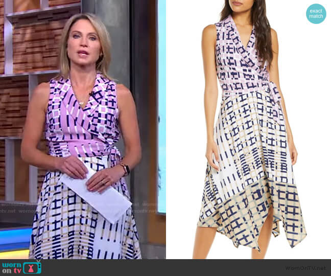 Adelyn Rae Rhiann Dress worn by Amy Robach on Good Morning America