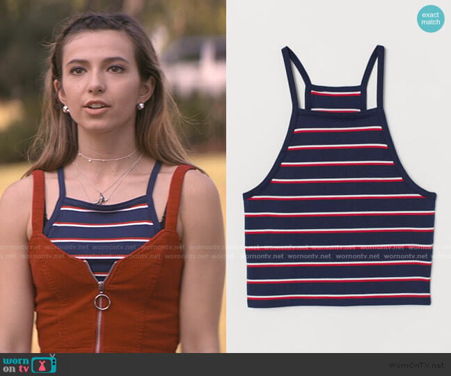 H&M Short Camisole Top worn by Blair Wesley (Anjelica Bette Fellini) on Teenage Bounty Hunters